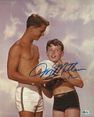 Jerry Mathers,  ‘leave It To Beaver,  ’ Infamy,  Actor - Signed 8x10 Photo With