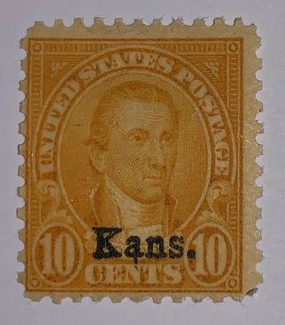 Travelstamps: 1929 U.  S.  Stamps Scott 668,  10 Cents Denomination,  Lh,  Og