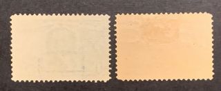 TDStamps: US Stamps Scott 323 Regum,  324 H OG 2