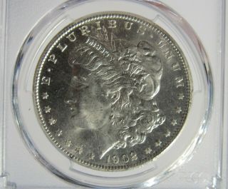 1902 - O $1 Silver Dollar BU PCGS MS65,  80102O 3