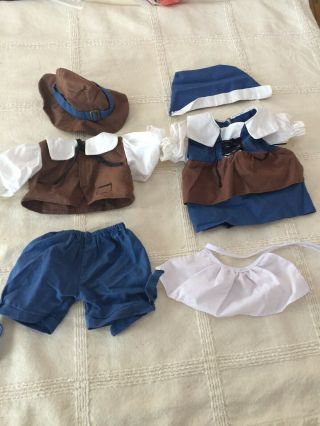 Tender Hearts Treasures Blue And Brown Boy And Girl Outfits