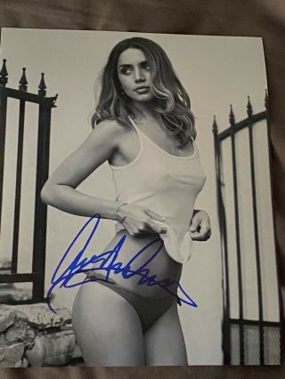 Ana De Armas Sexy Blade Runner 2049 Signed 8x10 Photo With