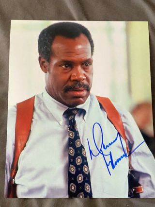 Danny Glover Lethal Weapon Actor Signed 8x10 Photo With