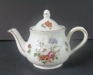 Arthur Wood & Son,  (6037) Staffordshire England 18oz.  Personal Teapot