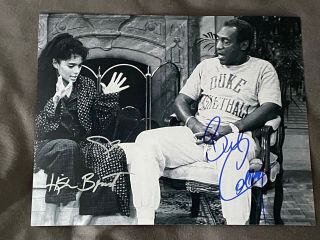 Bill Cosby Lisa Bonet Signed By Both 8x10 Photo With