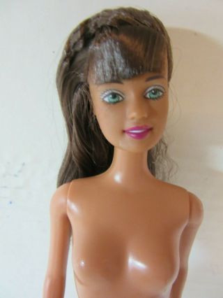 Mattel Nude Teresa Bangs Belly Button Body - Hn