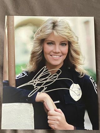 Heather Locklear Sexy Actress Signed 8x10 Sexy Photo With