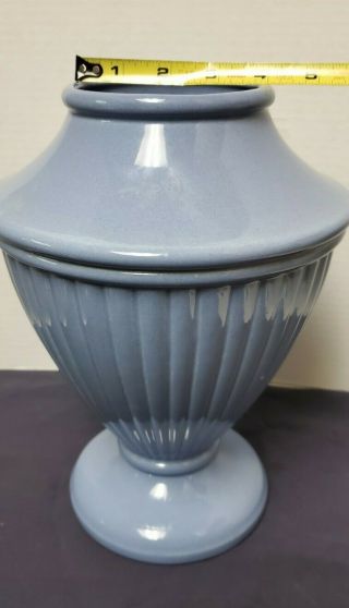 Vintage Blue Royal Haeger Art Pottery Urn Vase Planter 1994 207 20 USA 3