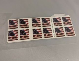40 Usps Forever Stamps 2 Books Of 20 Us Flag (2017 Edition)