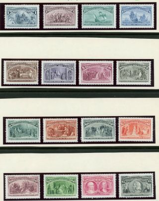 Scott 2624 - 2629 Voyages Of Columbus Set Of Mnh Singles From Souvenir Sheets