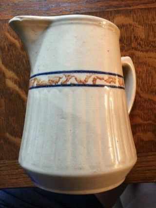 Red Wing Gray Line Sponge Band Pitcher - Smallest Size 6 1/4 "