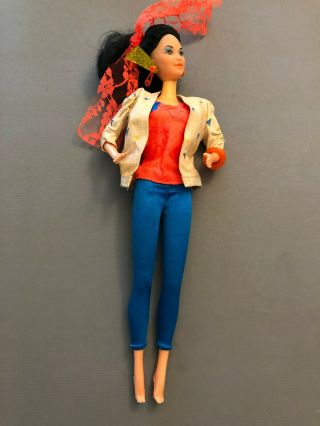 1986 Barbie And The Rockers Dana Doll In Outfit 80 