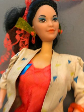 1986 Barbie and the Rockers DANA doll in outfit 80 ' s Friend Rocker 2