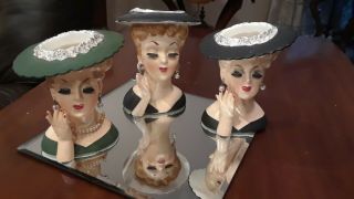 Lady Head Vases Vintage - 50 