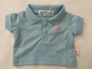 3 Pc Zapf Baby Born Doll Blue Polo Shirt Pants Outfit Yellow Sweater Outfit 3