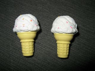 American Girl Doll Campus Food Snack Cart Replacement Accessories Ice Cream Cone