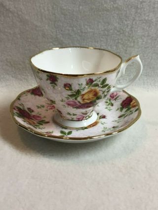 Royal Albert Old Country Roses Teacup And Saucer (2002) - In
