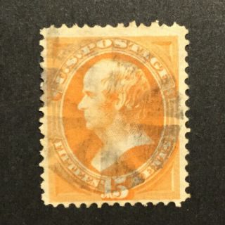 Tdstamps: Us Stamps Scott 163 15c Webster Cv$160.  00
