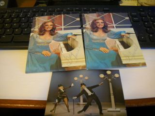 2 Gail Farrell Signed Photos,  Sandi Griffiths Signed,  Lawrence Welk Show Singers