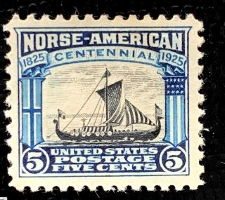1925 US Stamp SC 620 - 621 Norse - American Set Well Centered 3