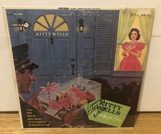 Kitty Wells Especially For You Signed Autographed Lp Record Album