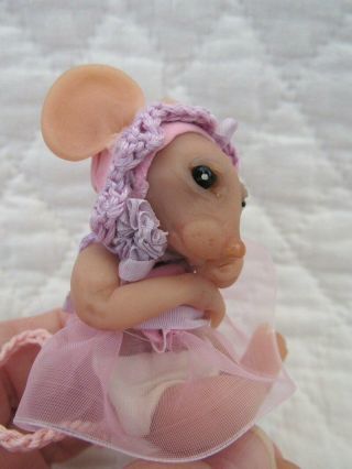 Ooak Polymer Clay Mouse