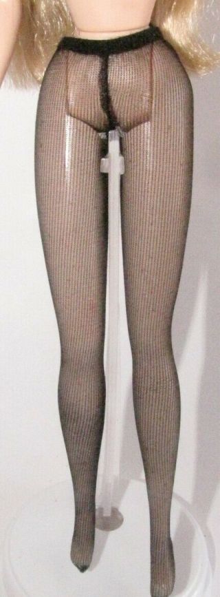 Stockings Mattel Ferrari Barbie Doll Black Panty Hoses Hosiery Accessory