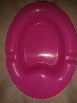 Baby Alive Doll Pink Bowl Replacement Part 2009 Hasbro Feeding Food Dish Plate