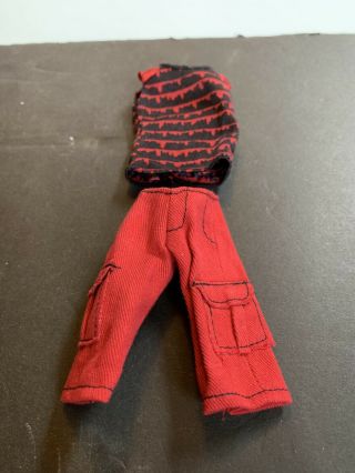 Monster High Doll Create A Monster Vampire Boy Or Gargoyle Red Black Outfit