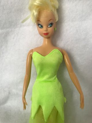 Disney Store Classic Princess Tinker Bell Doll Pixie Barbie 11.  5 