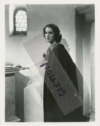 Lovely Norma Shearer In Romeo & Juliet Rare Bw Print