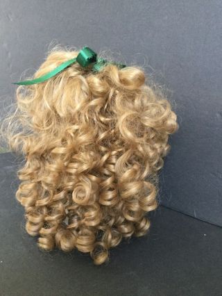Brown Long Length Wig,  Large full Curley Doll Wig - sz 10 (W11) 2
