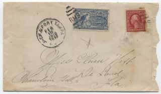 1912 Special Delivery Cover Rpo Jack & Port Tampa E8 [y1875]