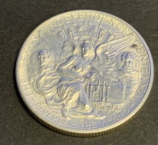 1936 - S Texas Independence Centennial Commemorative Silver Half Dollar