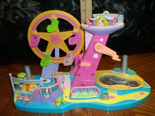 Polly Pocket Polly World Amusement Park Ride Mattel 2002 Only