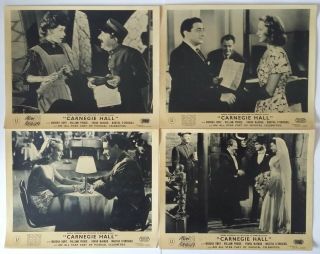 CARNEGIE HALL [1947] Realm FILM STILLS & FLYER Marsha Hunt,  William Prince 2