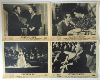 CARNEGIE HALL [1947] Realm FILM STILLS & FLYER Marsha Hunt,  William Prince 3