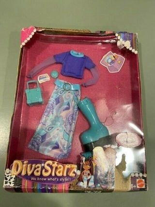 2002 Mattel Diva Starz Fashionz Nib Outfit X
