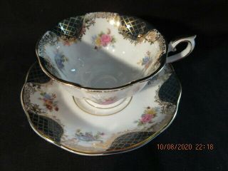 Royal Albert Tea Cup & Saucer Set Empress Series " Cleopatra "