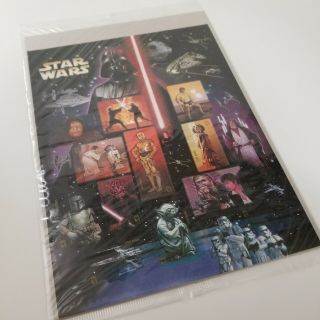 Usps Star Wars Postage Stamp Sheet 2007 Us 41 Cents Nip
