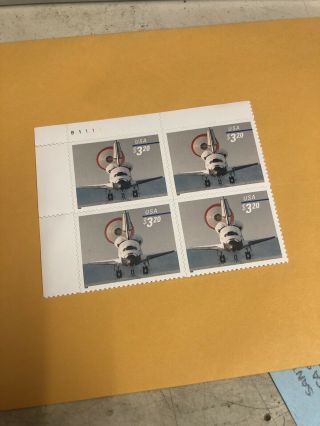 Us Mnh 3261,  Space Shuttle Landing 1998 Priority 3.  20 Stamp Block Of 4
