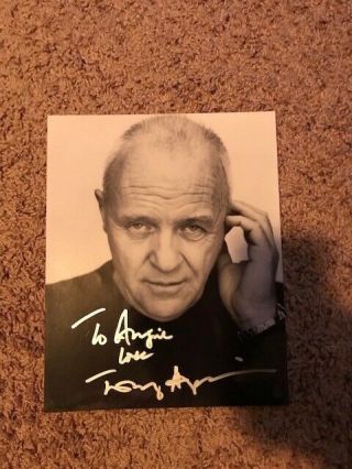 Anthony Hopkins Signed Picture In Person