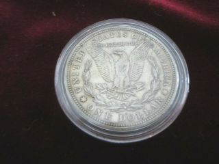 1921 PDS 3 PC MORGAN SILVER DOLLAR SET w/CASE EXTRA FINE - LAST YEAR MADE 3