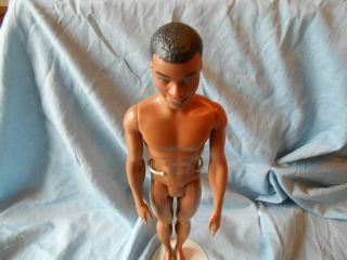 Barbie Fashionistas African American Ken Nude Doll 2009 Mattel