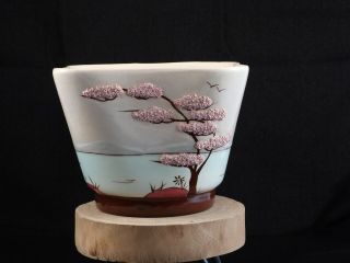Vintage Weil Ware California Pottery Bonsai Planter Pot Bowl