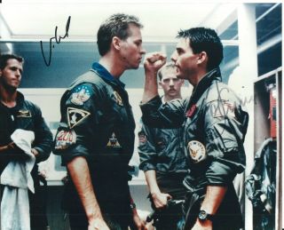 Tom Cruise & Val Kilmer " Top Gun " Autograph,  With