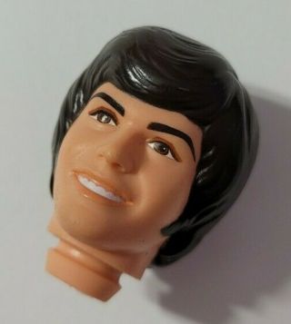 Barbie Doll Head Only For Replacement Or Ooak Ken Donny Osmond 1970s Brunette