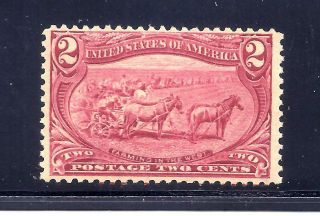 Us Stamps - 286 - Mnh - 2 Cent Trans - Mississippi Expo Issue - Cv $72