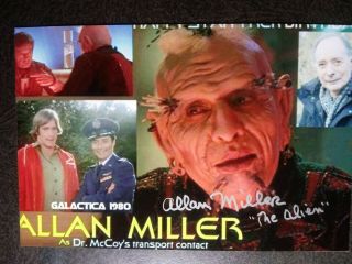 Allan Miller As Alien Authentic Hand Signed Autograph 4x6 Photo - Star Trek