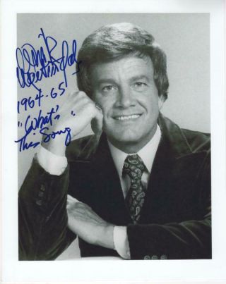 Actor Signed By Wink Martindale 1964 - 65 